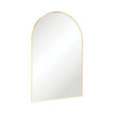Fienza Arch Urban Brass Framed Mirror